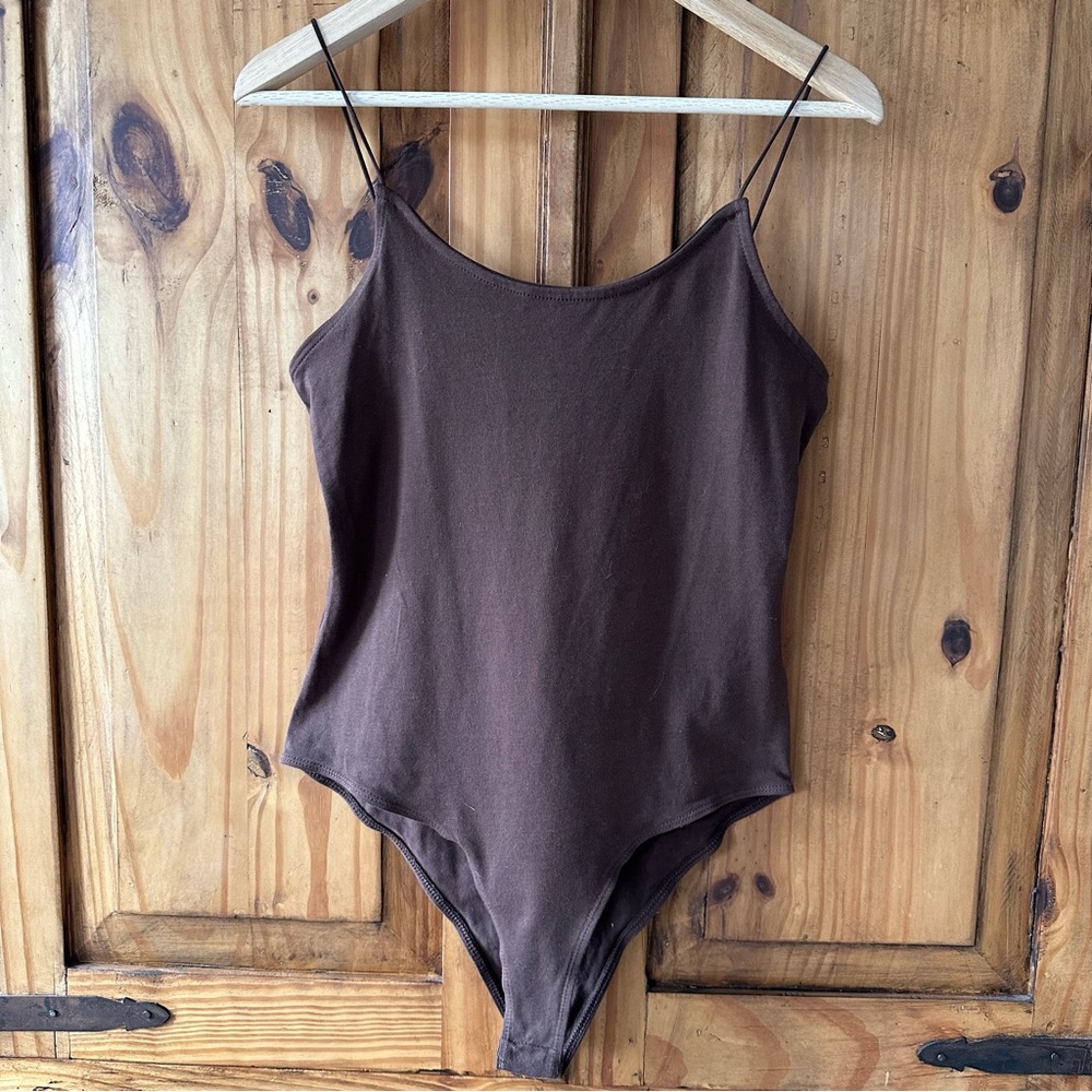 Ambiance Brown Bodysuit